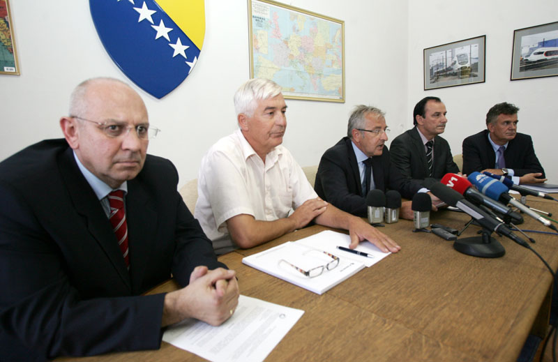 Press Željeznice FBiH u &scaron;trajku