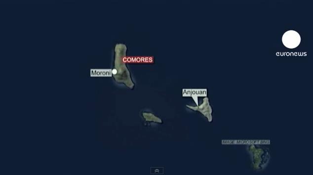 Komores u Indijskom okeanu