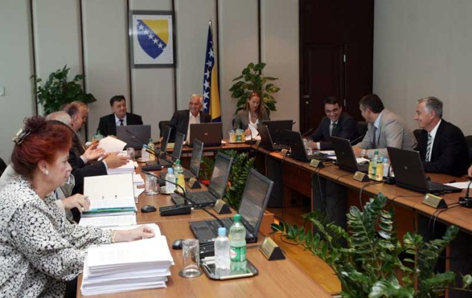 Sjednica Vijeća ministara BiH, 2011/ Foto: DEPO