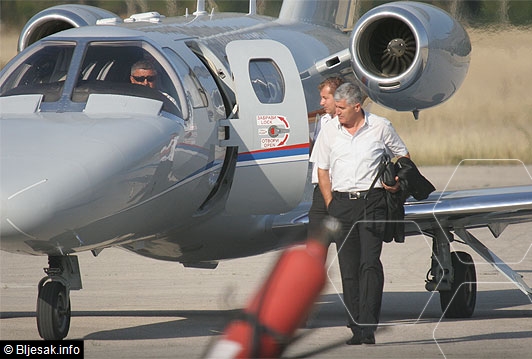Dragan Čović na povratku iz Banjaluke Dragan Čović na povratku iz Banjaluke
