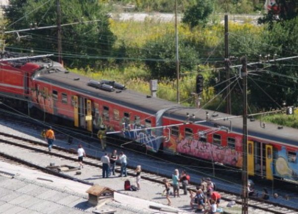 sudar vozova u Sloveniji