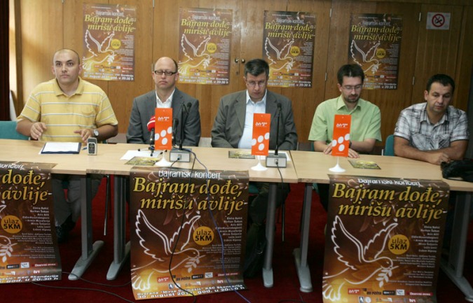 Press povodom bajramskog koncerta/Foto: DEPO