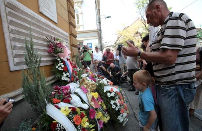godi&scaron;njica masakra kod Gradske tržnice/ Foto: Dnevni avaz