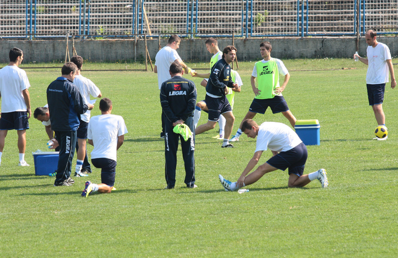 Reprezentacija BiH - trening u Hrasnici