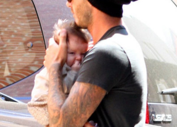 David Beckham s kćerkom Harper