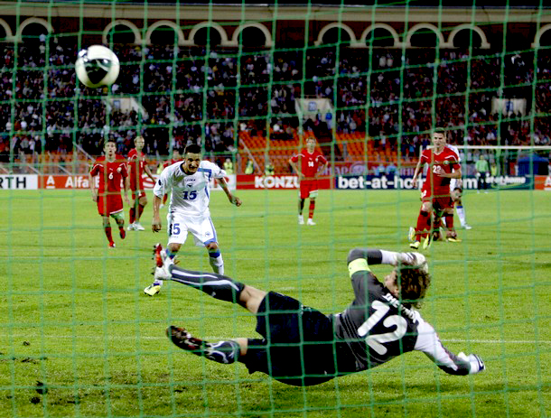 Bjelorusija - BiH 0:2; foto: Reuters