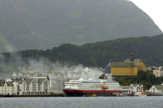 Požar na norve&scaron;kom kruzeru