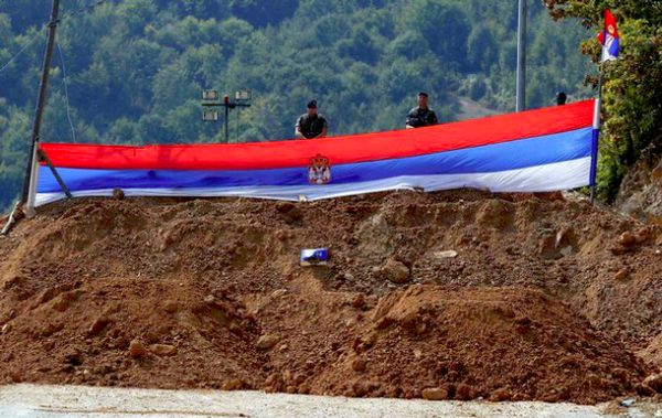 Barikada na Brnjaku; foto: Reuters