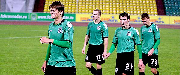 Na&scaron; reprezentativac Ognjen Vranje&scaron; nije bio na spisku Krasnodara za ovaj meč; foto: Fckrasnodar.ru