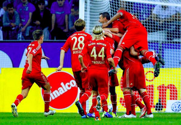 Bayern je vodeći na tabeli sa 15 bodova; foto: Reuters