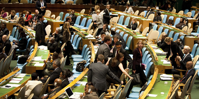 Masovni bojkot Ahmadinedžadova govora u UN-u