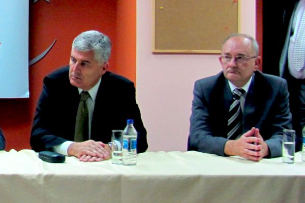 Dragan Čović i Božo Ljubić; foto: SRNA