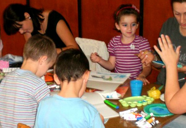 Radionica u &scaron;amačkom obdani&scaron;tu Radost; foto: SRNA