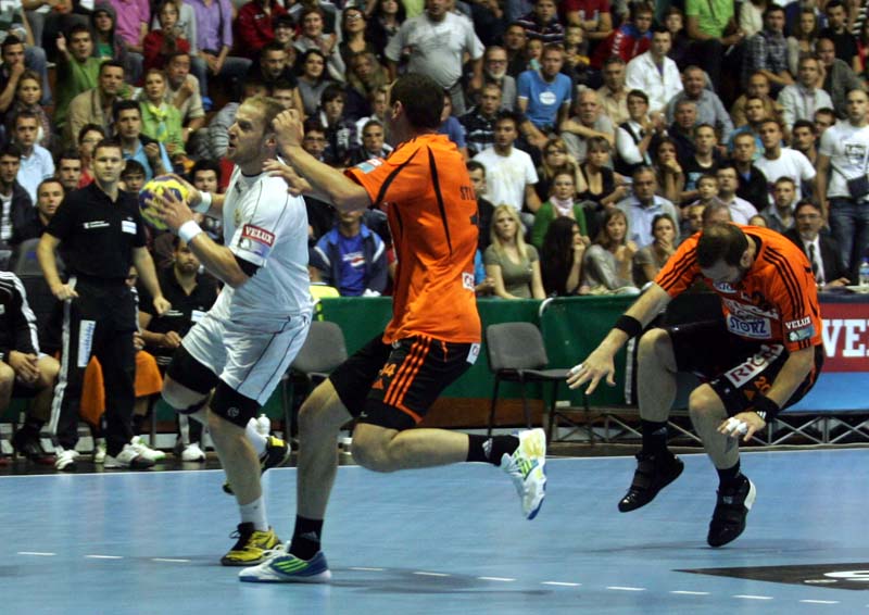 Bolji od na&scaron;eg prvaka bio je &scaron;vicarski Schaffhausen koji je u Skenderiji slavio rezultatom 34-23/Foto: DEPO PORTAL