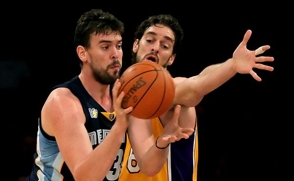 Pau i Marc Gasol; foto: Getty Images