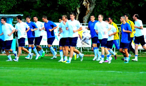 Trening nogometne reprezentacije u Hrasnici; foto: DEPO PORTAL