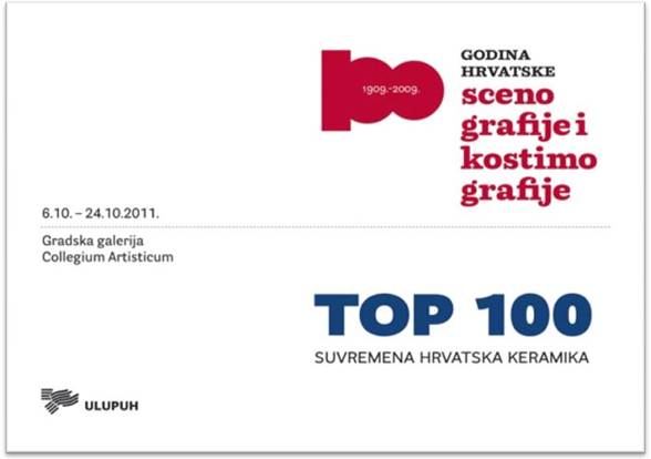 TOP 100 &ndash; suvremena hrvatska keramika
