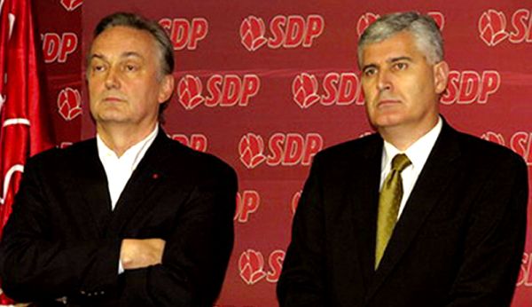 Zlatko Lagumdžija i Dragan Čović; foto: Novosti.rs