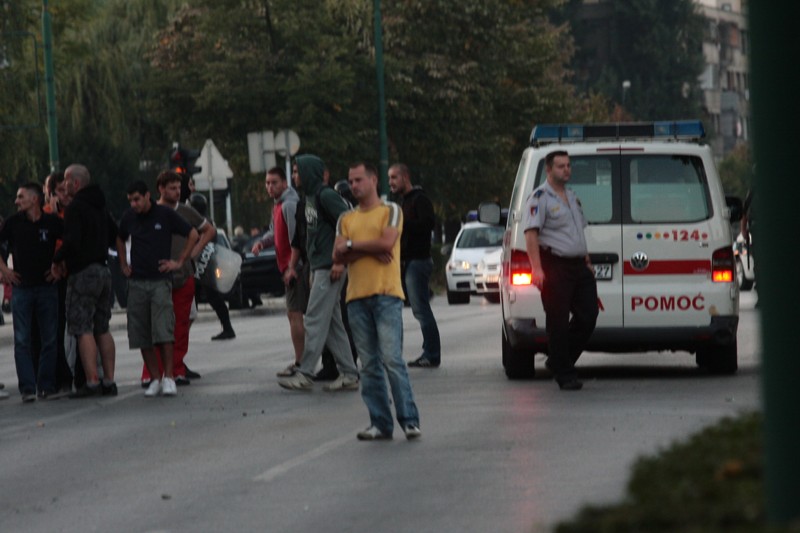 Navijački neredi između Torcide i Manijaka, 06.10.2011.  (Foto: DEPO)