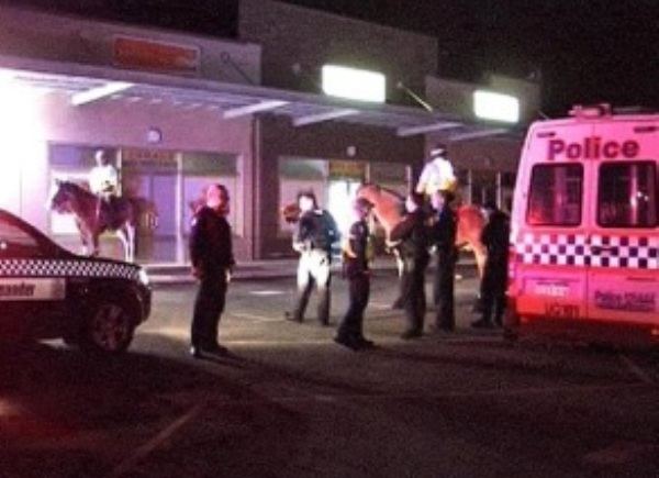 Tuča u BKC-u u Perthu