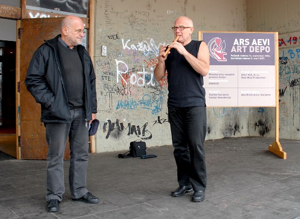 Stjepan Ros i Enver Hadziomerspahic