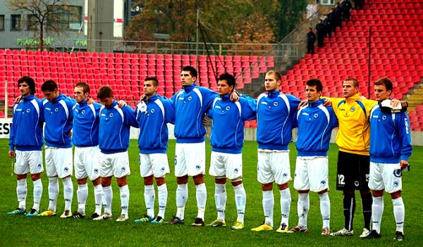 Nogometna U-21 reprezentacija BiH; foto: Sportsport.ba Nogometna U-21 reprezentacija BiH; foto: Sportsport.ba