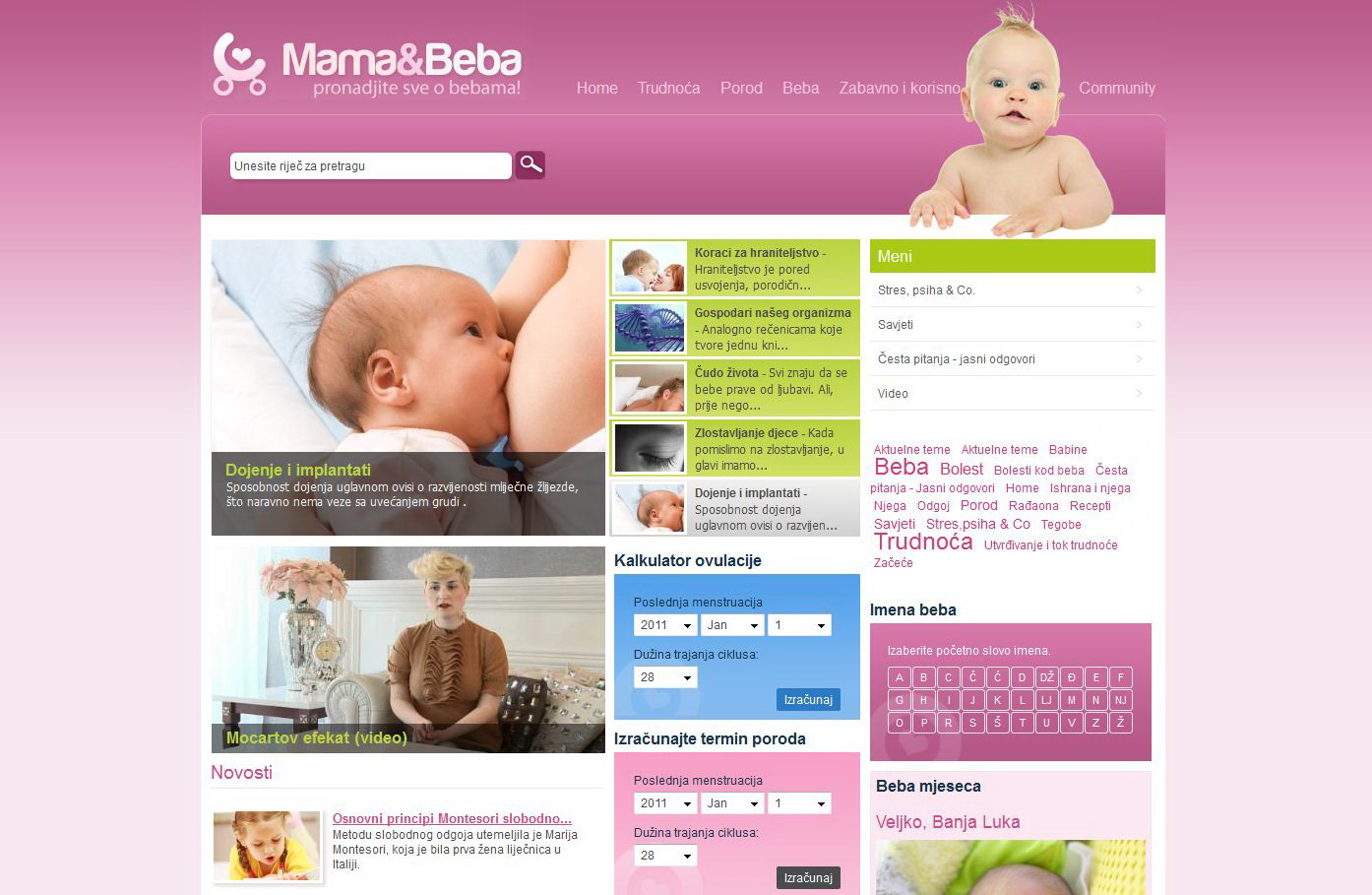mama i beba portal