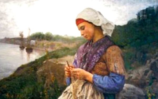 Jules Breton: Une Fille de Pecheur