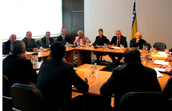 Privremena zajednička komisija oba doma PSBiH za provođenje presude Sejdić-Finci; foto: SRNA