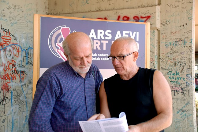 Sulejman Bosto i Enver Hadžiomerspahić