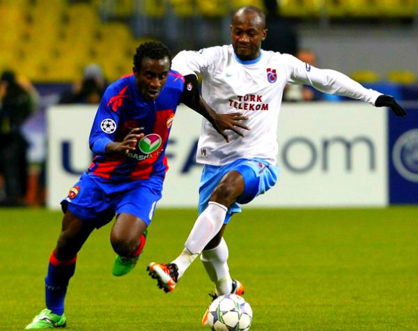 Dvostruki strijelac za CSKA Seydou Doumbia i Didier Zokorai; foto: Reuters Dvostruki strijelac za CSKA Seydou Doumbia i Didier Zokorai; foto: Reuters