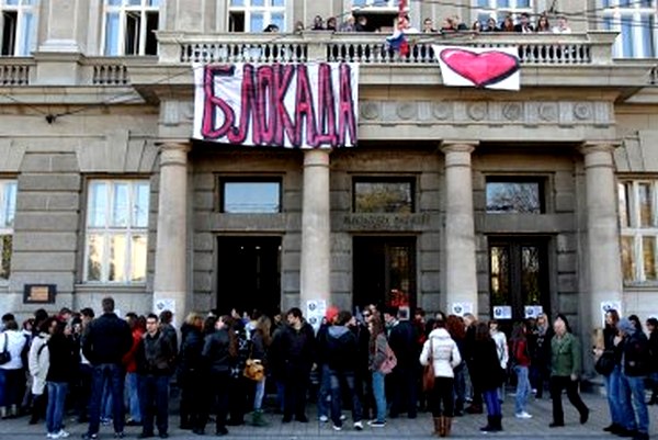 Blokada beogradske filologije