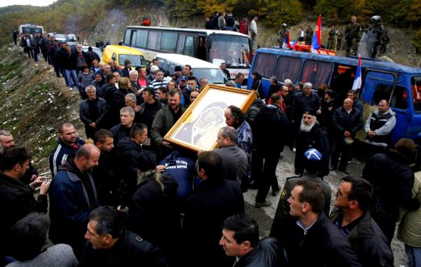 Administrativni prelaz Jagnjenica; foto: Reuters Administrativni prelaz Jagnjenica; foto: Reuters