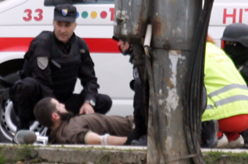 Napad na ambasadu SAD-a/ Foto: DEPO PORTAL Napad na ambasadu SAD-a/ Foto: DEPO PORTAL