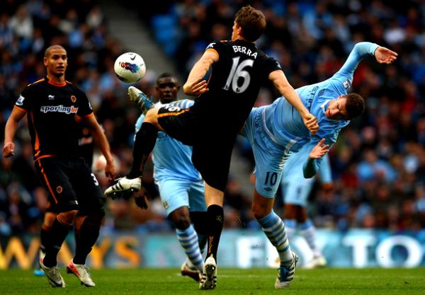 Sudar Edina Džeke i Christophea Berre; foto: Getty Images