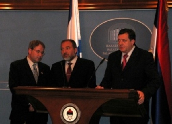 Avigdor Lieberman i Milorad Dodik u Banjaluci