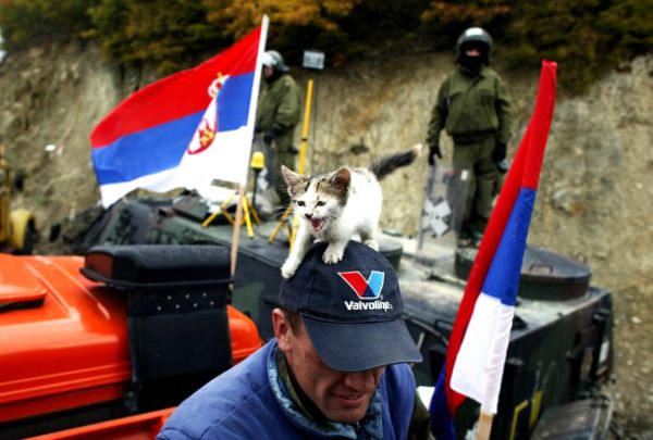 Administrativni prelaz Jagnjenica; foto: Reuters