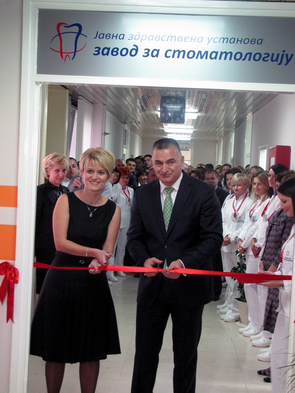 Škrbić otvorio Stomatologiju; FOTO: SRNA Škrbić otvorio Stomatologiju; FOTO: SRNA