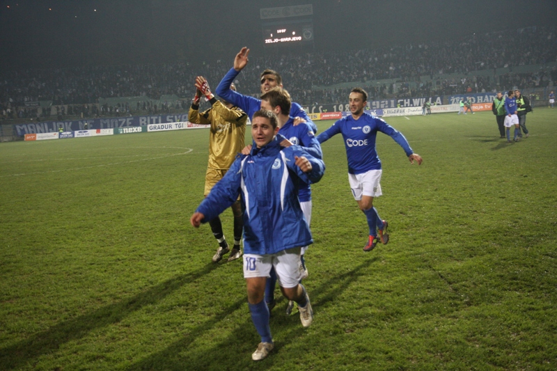 Nogometa&scaron;i Željezničara savladali su Sarajevo sa 1:0 u derbi susretu 13. kola Premijer lige BiH/ Foto: DEPO PORTAL