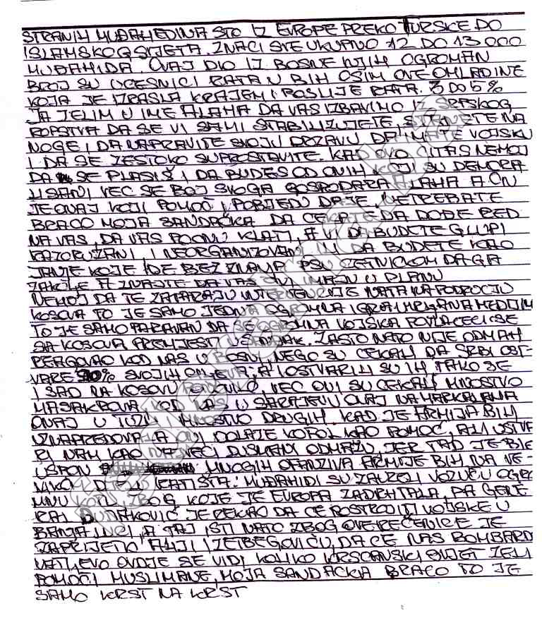 Pismo Abdulaha Handžića3 Pismo Abdulaha Handžića3