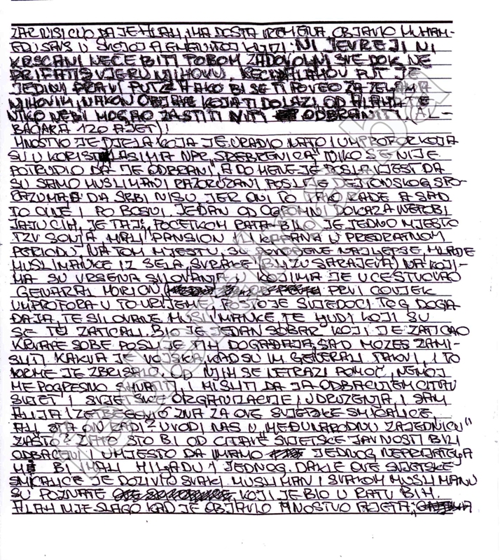 Pismo Abdulaha Handžića4-1 Pismo Abdulaha Handžića4-1