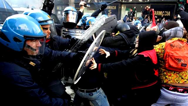 Italija - protesti studenata Italija - protesti studenata