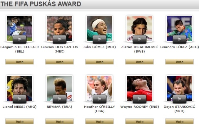 FIFA - najljepši gol FIFA - najljepši gol