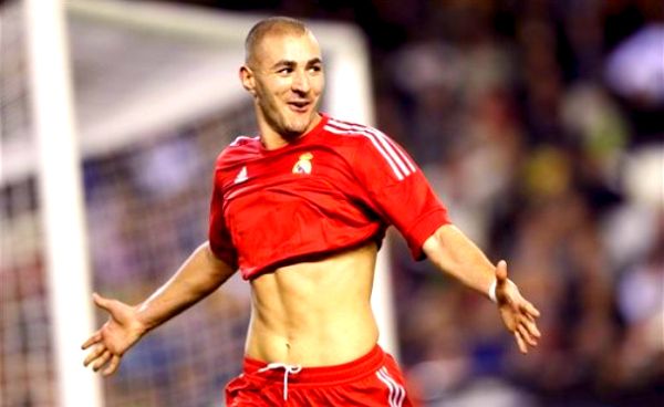 Slavlje Karima Benzeme; foto: AP Slavlje Karima Benzeme; foto: AP