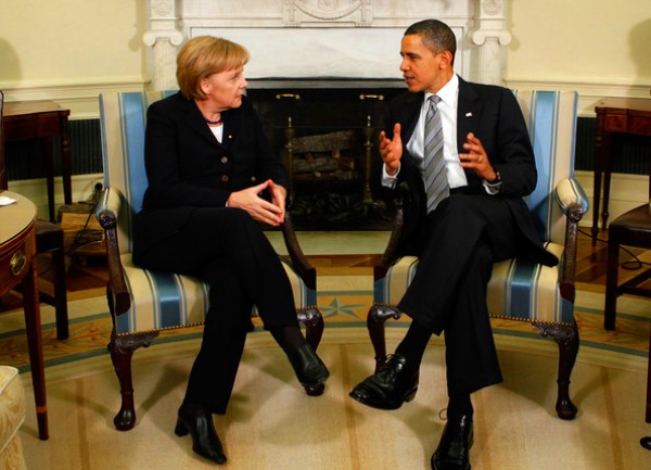 merkel obama