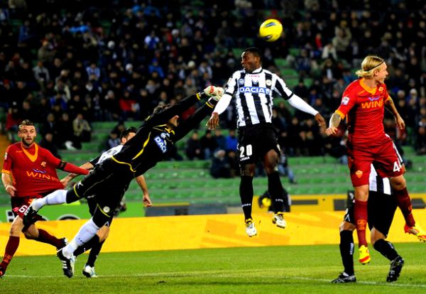 Intervencija Samira Handanoviča; foto: Getty Images Intervencija Samira Handanoviča; foto: Getty Images