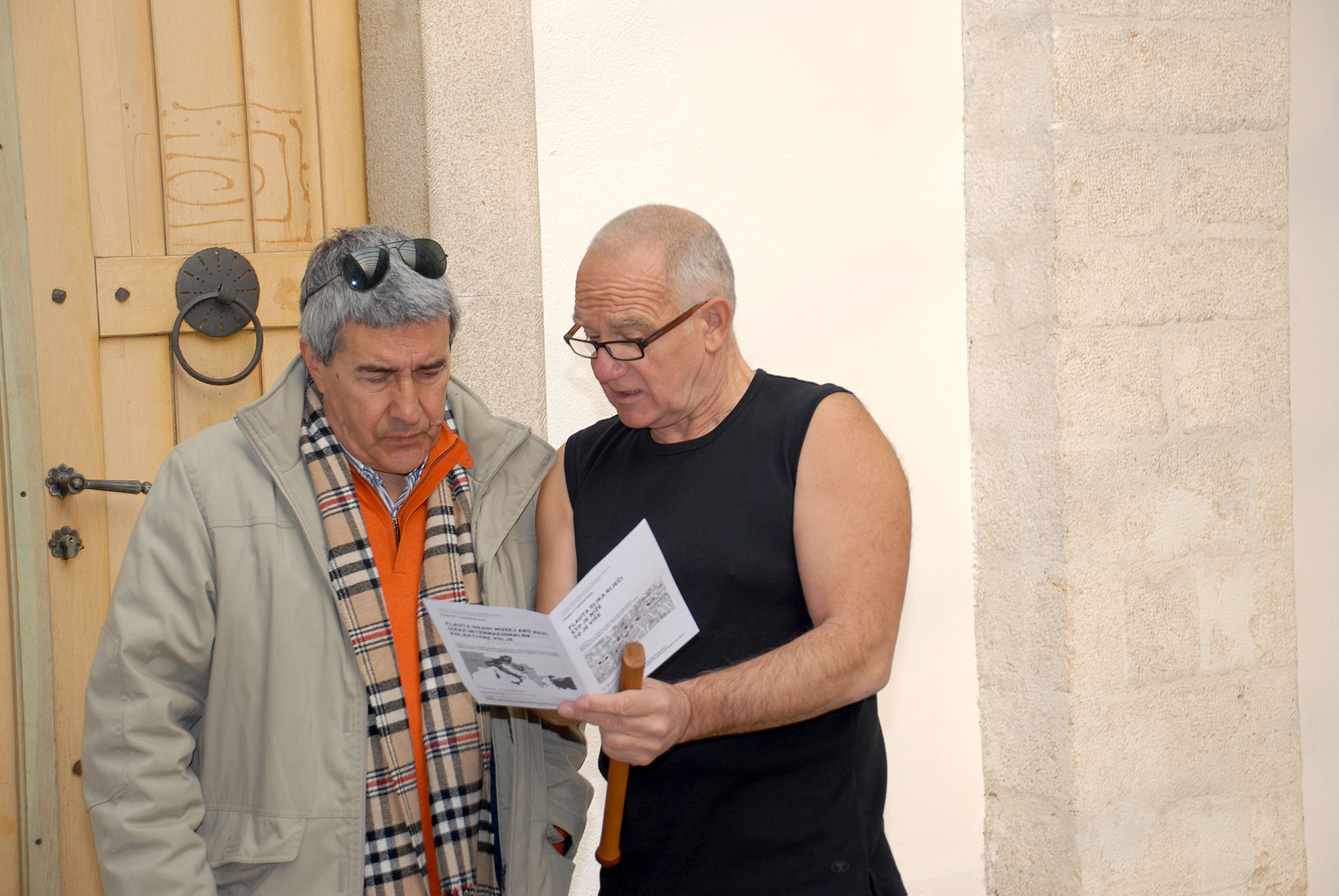 Enver Hadžiomerspahić i Mihajlo Atijas