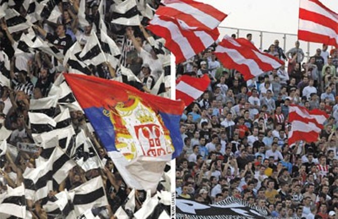 Crvena zvezda - Partizan navijači