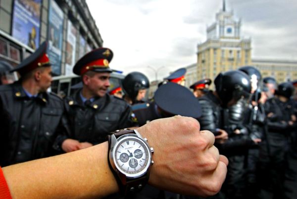 Ruska policija; foto: AP