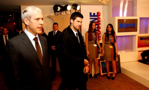 Novak Đoković i predsjednik Srbije Boris Tadić; foto: Nezavisne.com Novak Đoković i predsjednik Srbije Boris Tadić; foto: Nezavisne.com